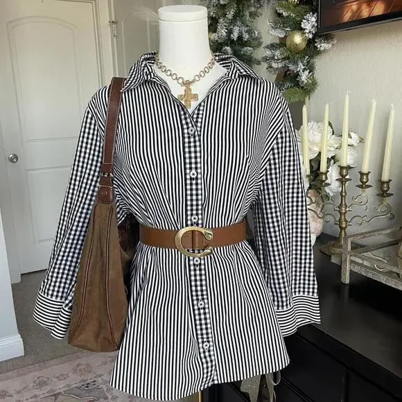 Stripe Blouse - Picture 1 of 4